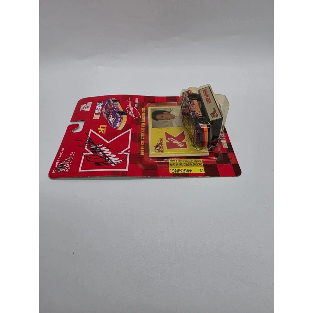 Racing Champions 1996 John Andretti 37 Kmart Little Caesars Autographed car 1:64